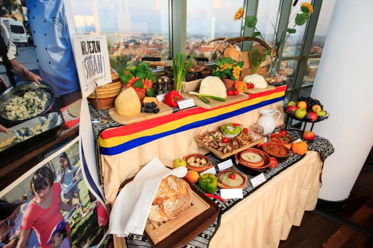 Hotel Golden Tulip Ana Tower سيبيو المظهر الخارجي الصورة